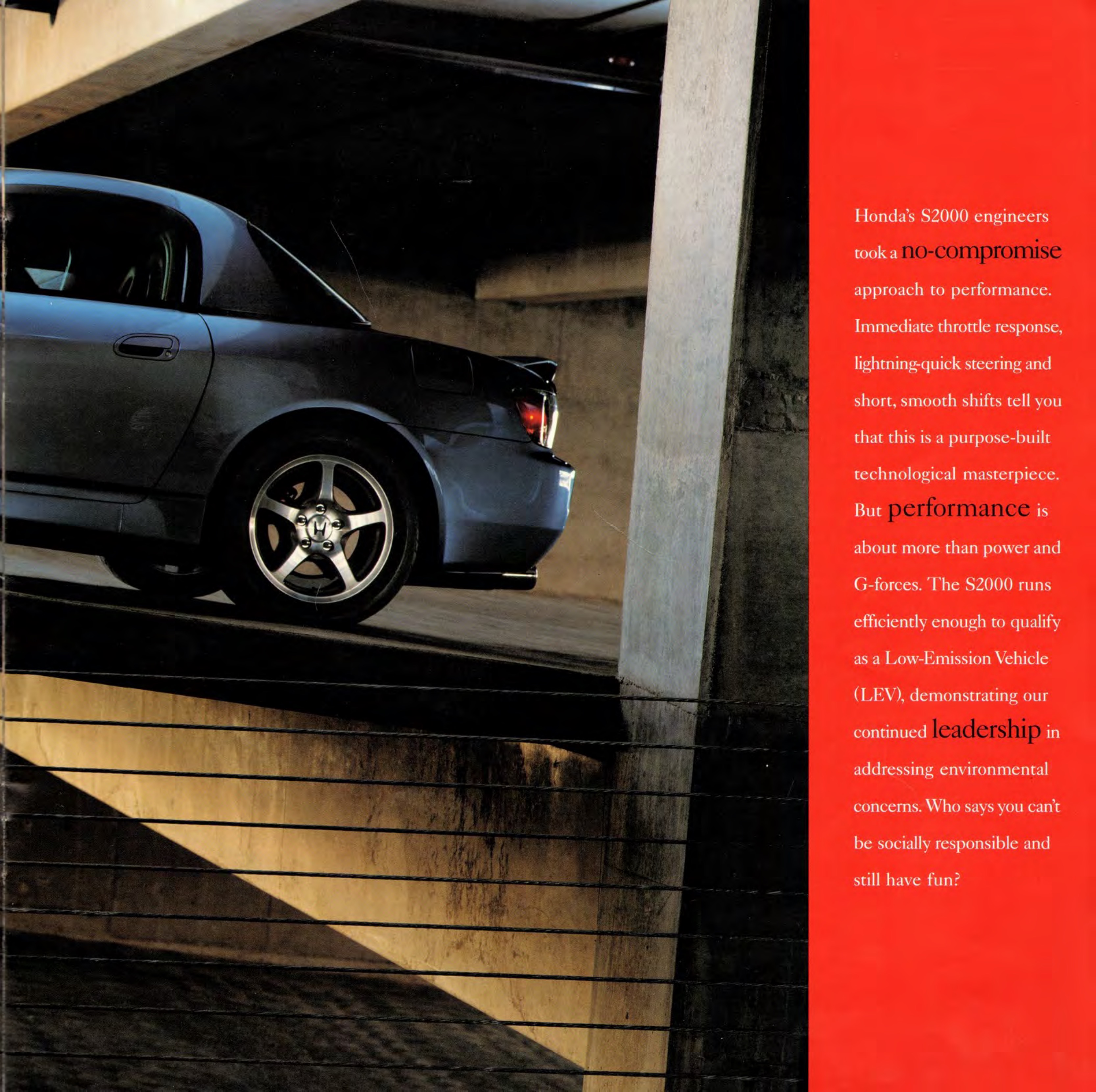 2003 Honda S2000 Brochure Page 18